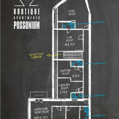 Street Food Possonium Apartament *