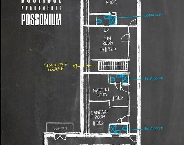 Street Food Possonium Appartement *